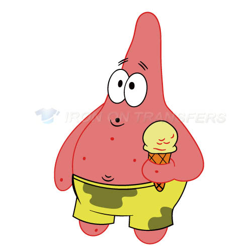 SpongeBob SquarePants Iron-on Stickers (Heat Transfers)NO.865